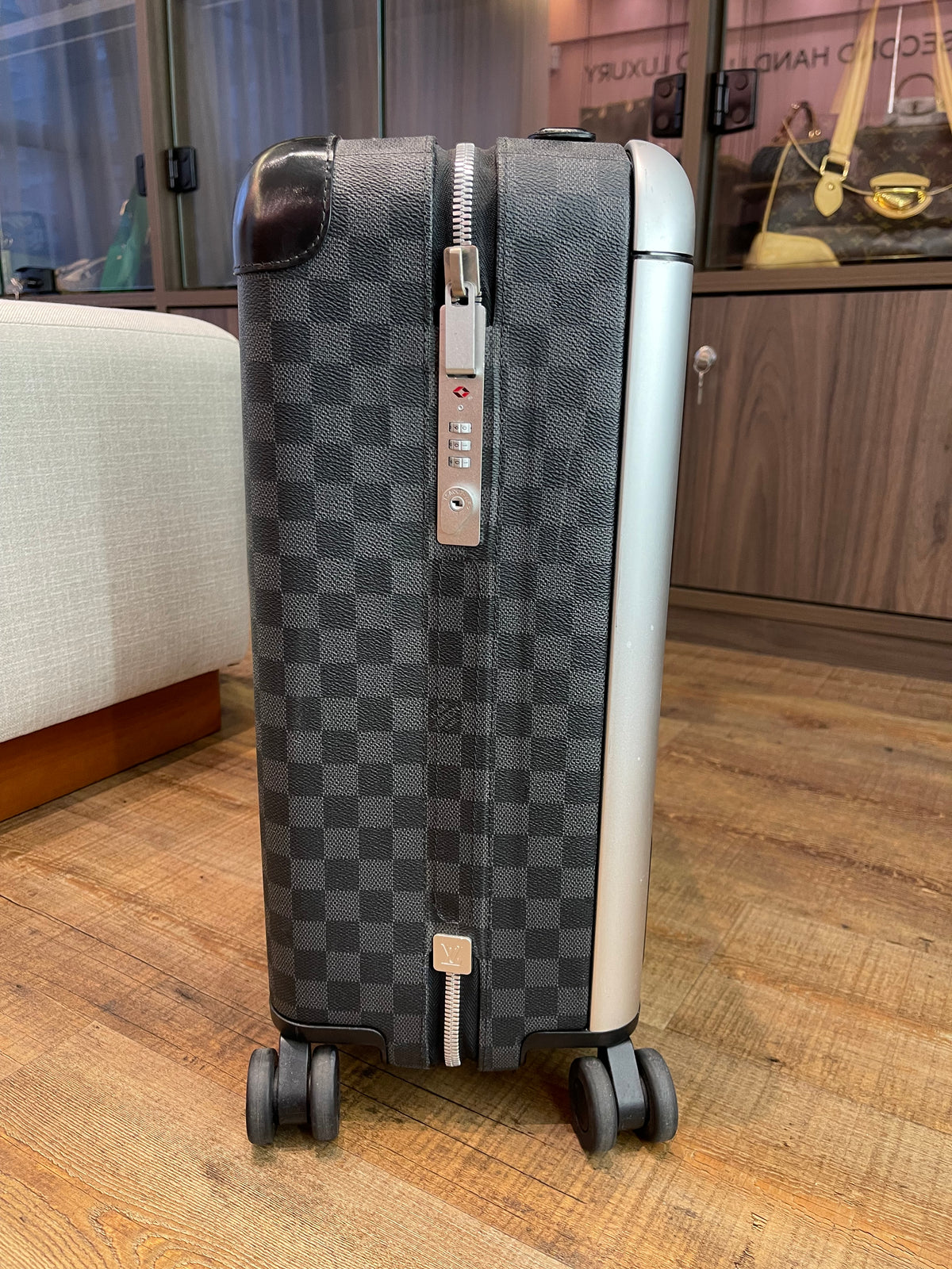 Mala Louis Vuitton Horizon 55 Damier Graphite