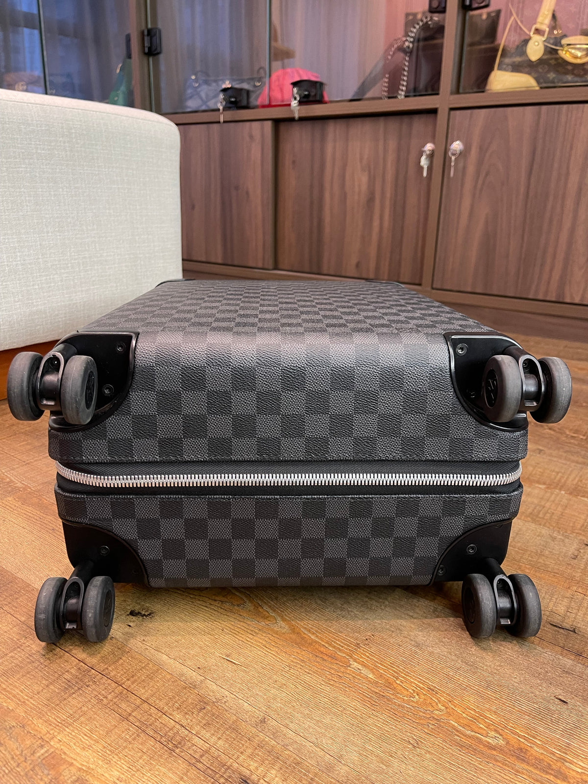 Mala Louis Vuitton Horizon 55 Damier Graphite