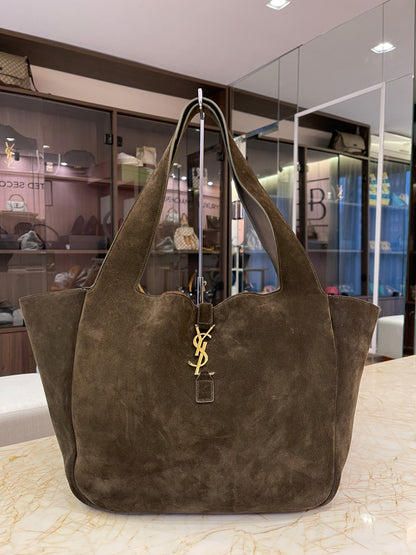Saint Laurent Le 5 à 7 Bea em Camurça