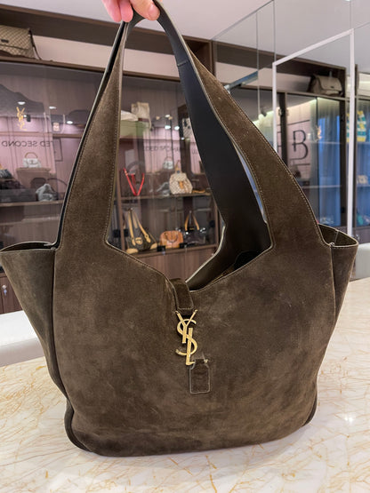 Saint Laurent Le 5 à 7 Bea em Camurça