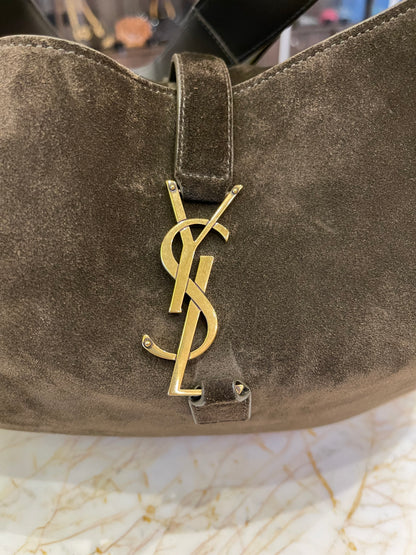 Saint Laurent Le 5 à 7 Bea em Camurça
