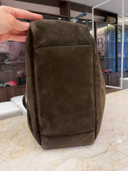 Saint Laurent Le 5 à 7 Bea em Camurça