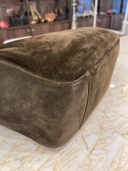 Saint Laurent Le 5 à 7 Bea em Camurça