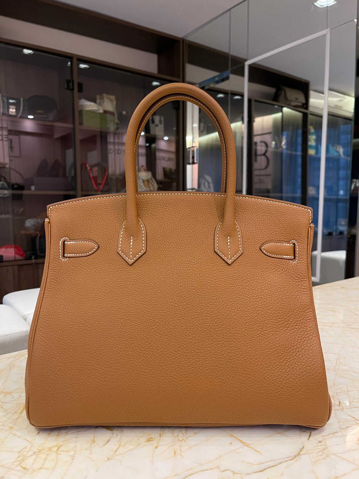 Hermès Birkin 30 Togo Gold
