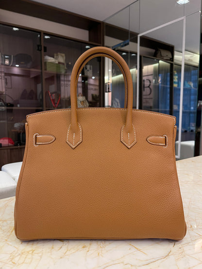 Hermès Birkin 30 Togo Gold