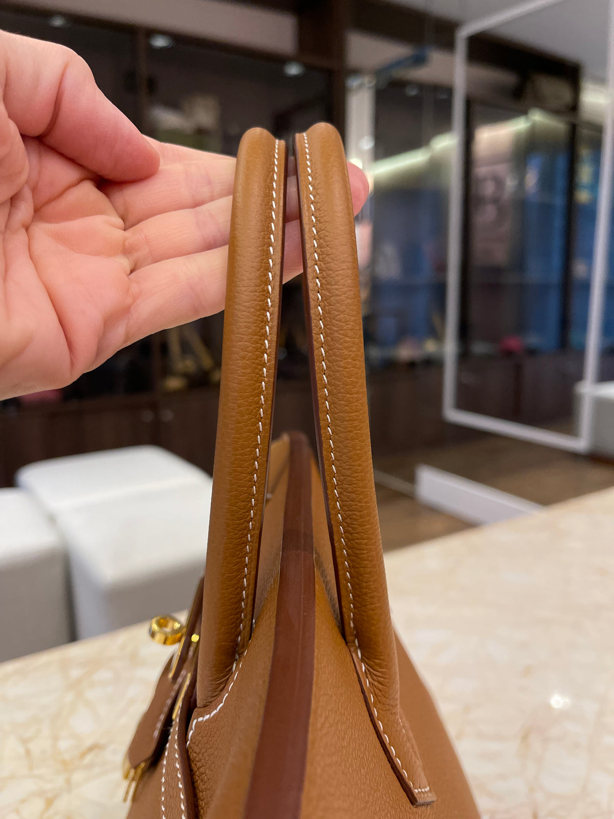 Hermès Birkin 30 Togo Gold