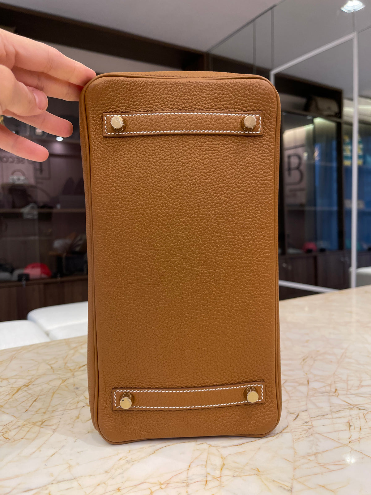 Hermès Birkin 30 Togo Gold