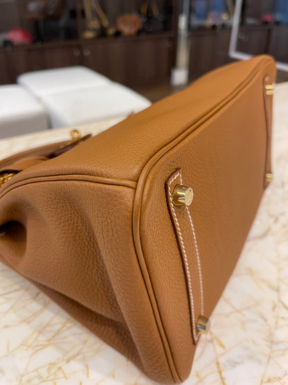 Hermès Birkin 30 Togo Gold