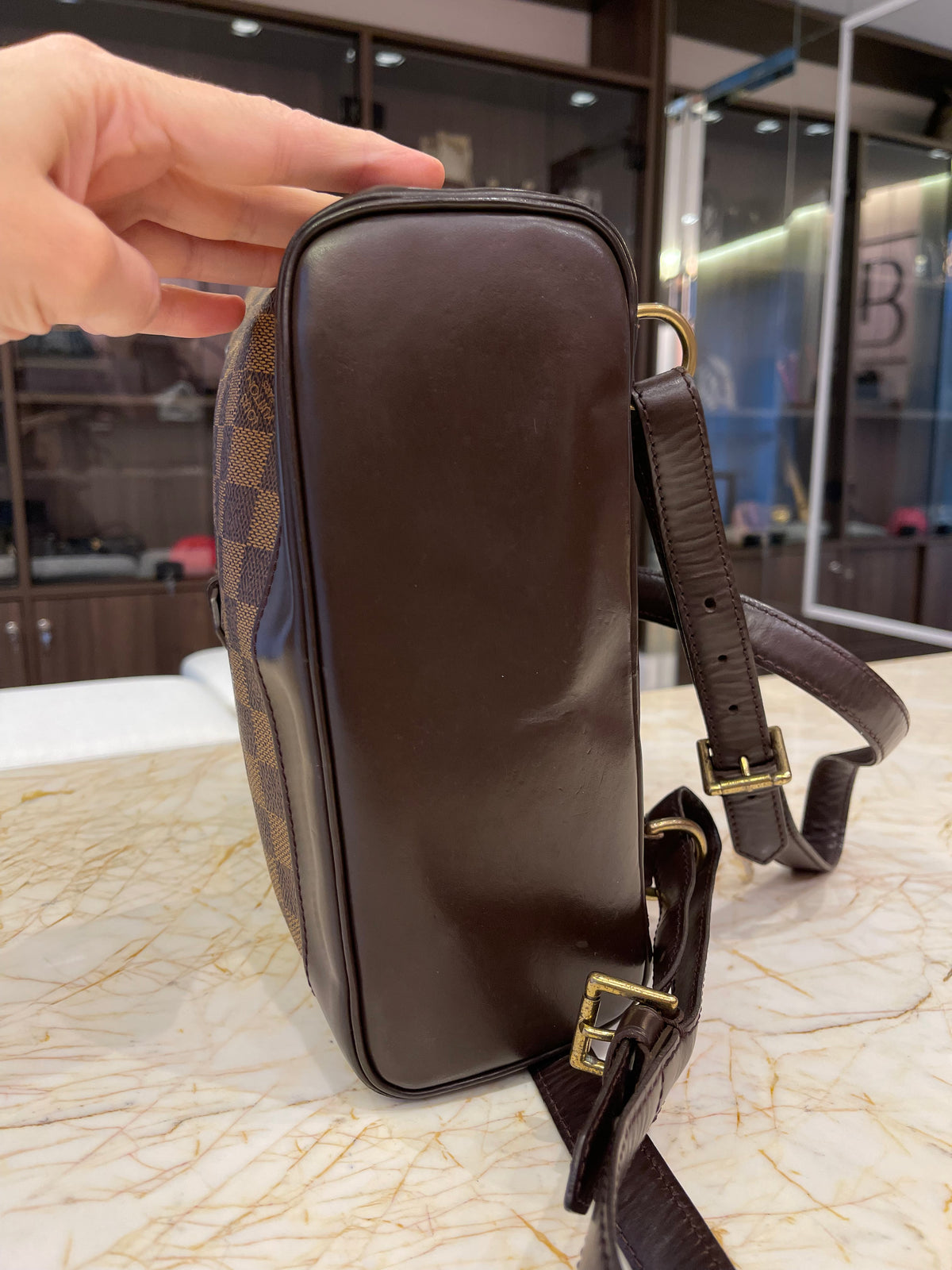 Mochila Louis Vuitton Soho Damier Ebene