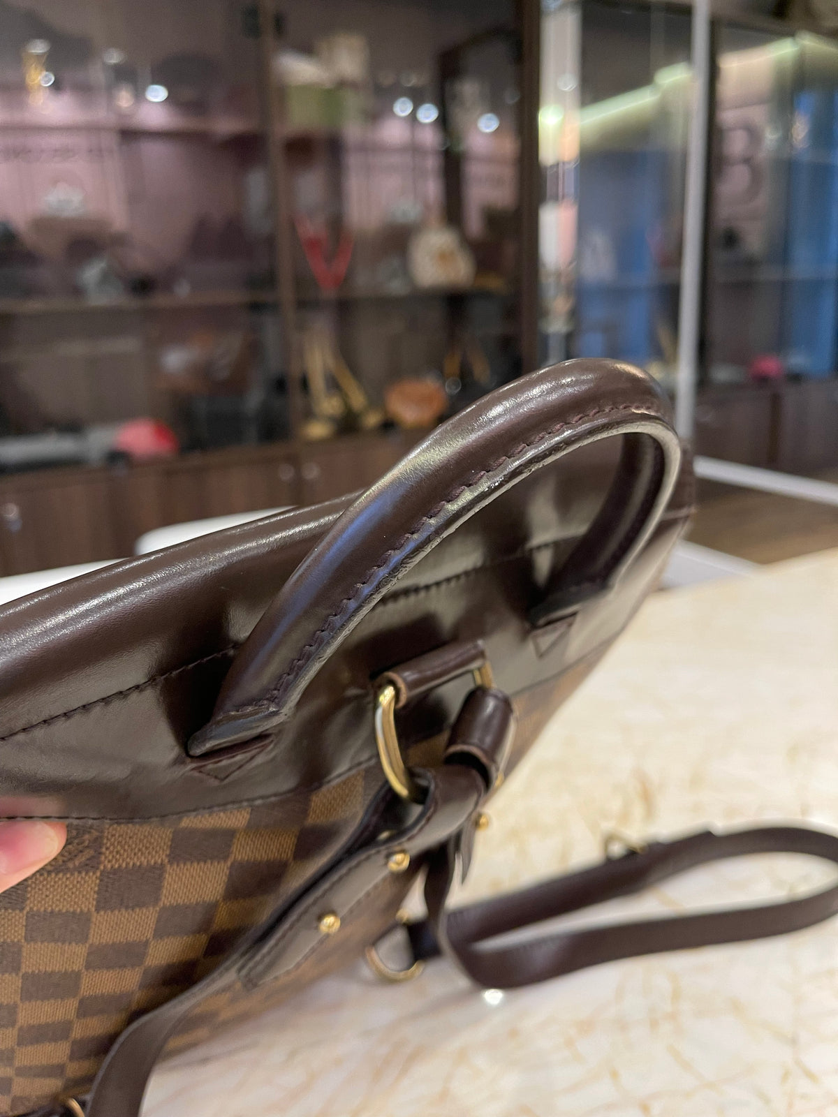 Mochila Louis Vuitton Soho Damier Ebene