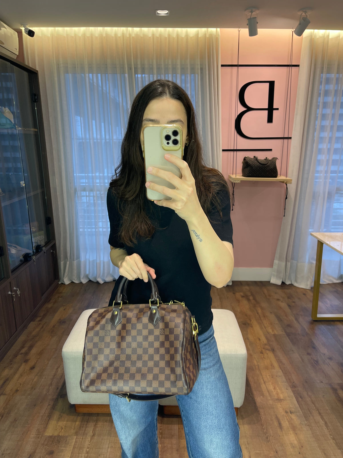 Louis Vuitton Bandouliere Speedy Damier Ebene