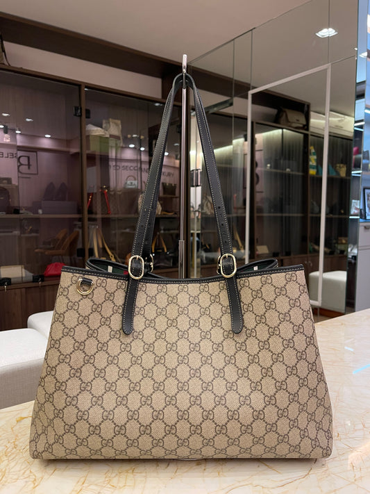 Gucci Emblem Large Tote