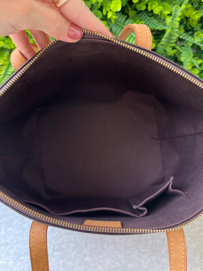 Louis Vuitton Bellevue Verniz Vinho