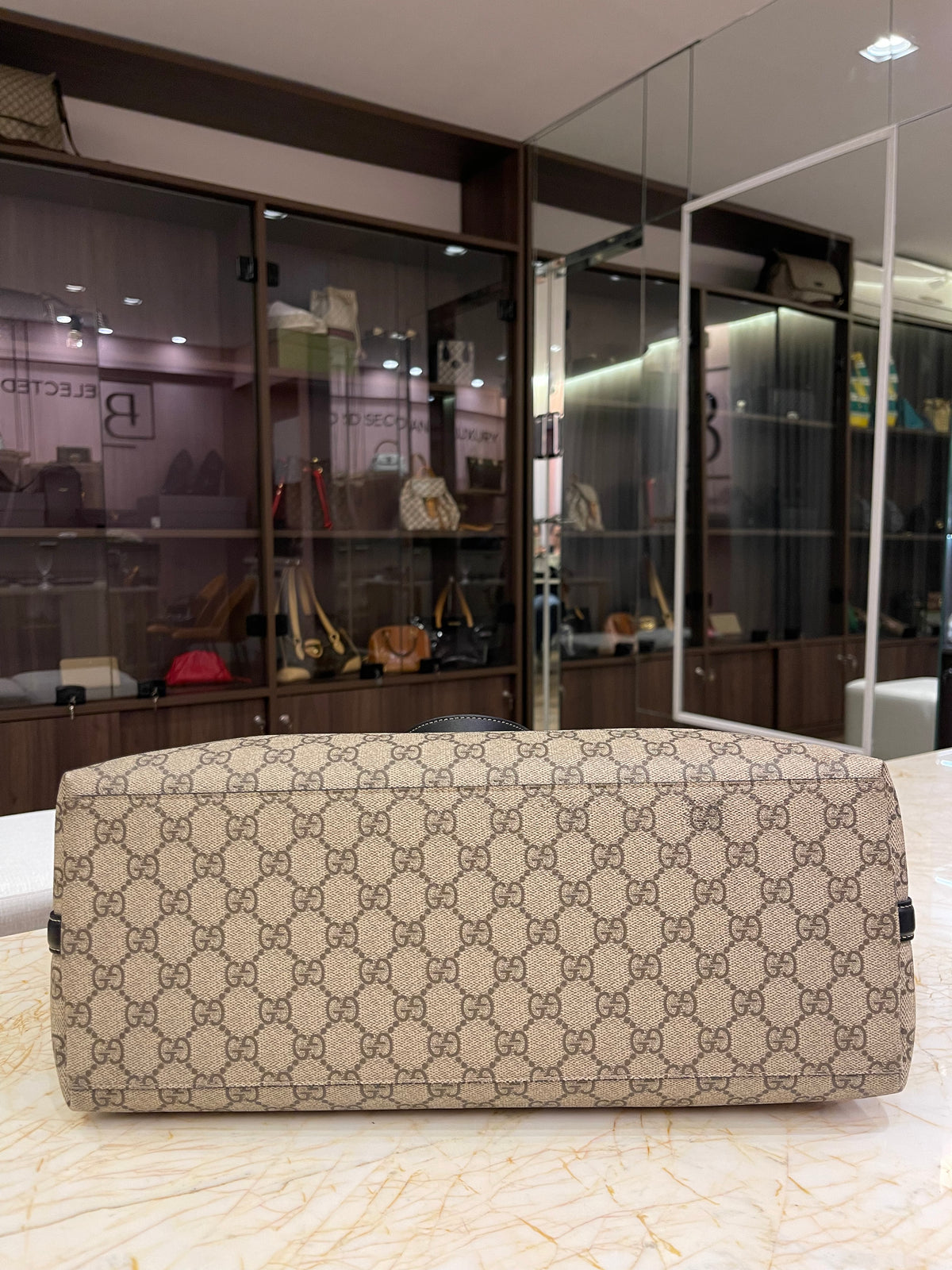 Gucci Emblem Large Tote