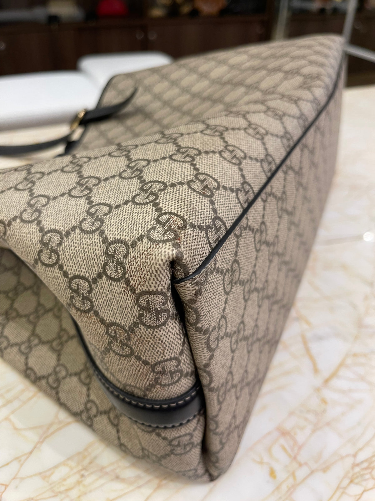 Gucci Emblem Large Tote