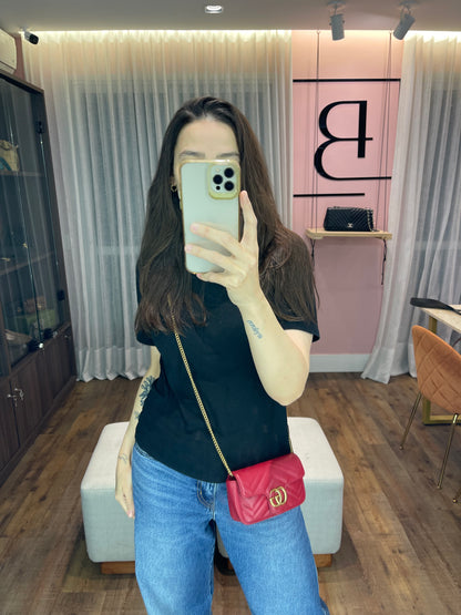 Gucci Mini Marmont GG Vermelha