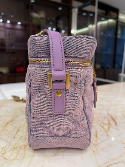 Saint Laurent Denim 80s Vanity Bag