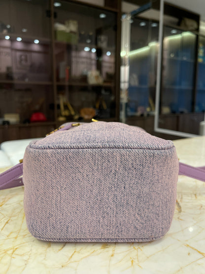 Saint Laurent Denim 80s Vanity Bag