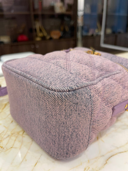 Saint Laurent Denim 80s Vanity Bag
