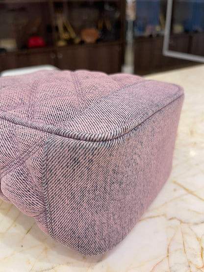 Saint Laurent Denim 80s Vanity Bag