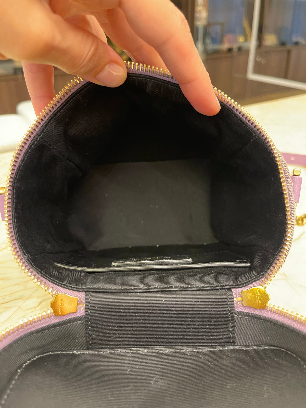 Saint Laurent Denim 80s Vanity Bag