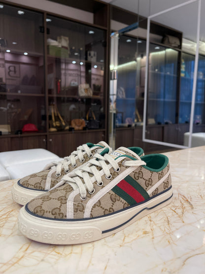 Tênis Gucci 1977 GG Canvas