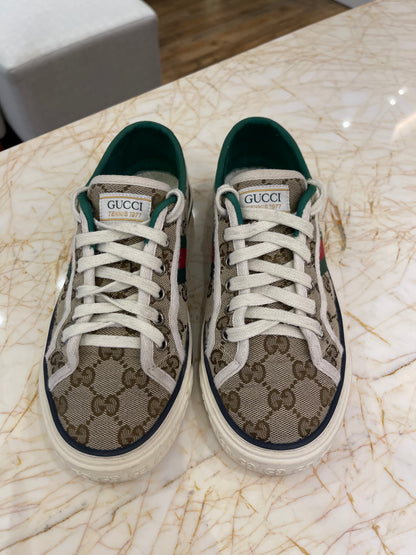 Tênis Gucci 1977 GG Canvas