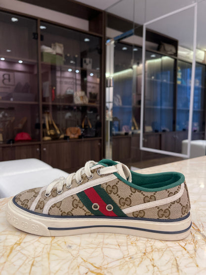 Tênis Gucci 1977 GG Canvas