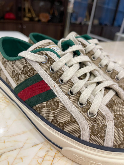 Tênis Gucci 1977 GG Canvas