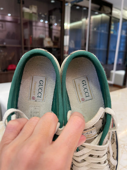 Tênis Gucci 1977 GG Canvas