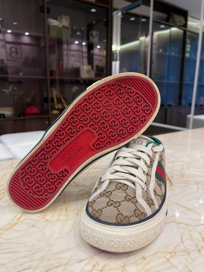 Tênis Gucci 1977 GG Canvas