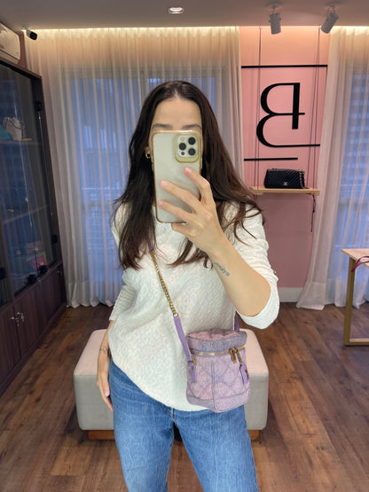 Saint Laurent Denim 80s Vanity Bag