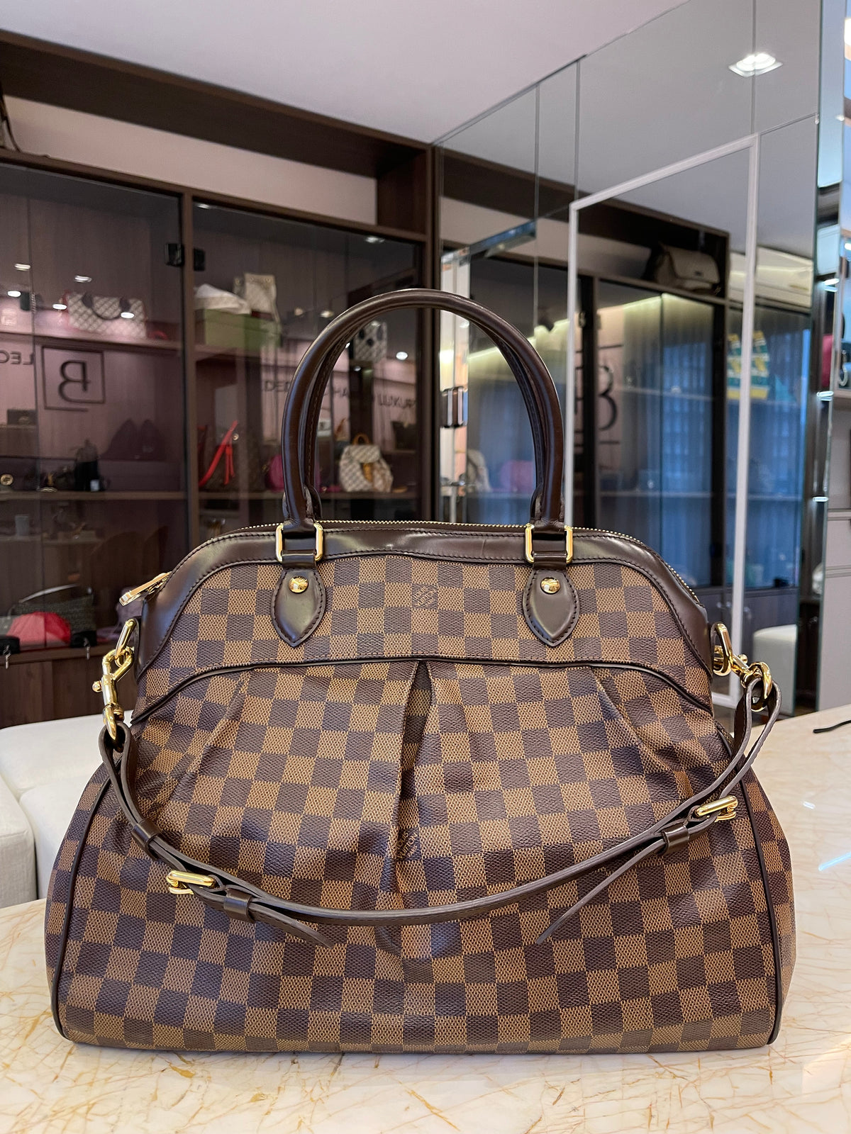 Louis Vuitton Trevi Damier Ebene GM