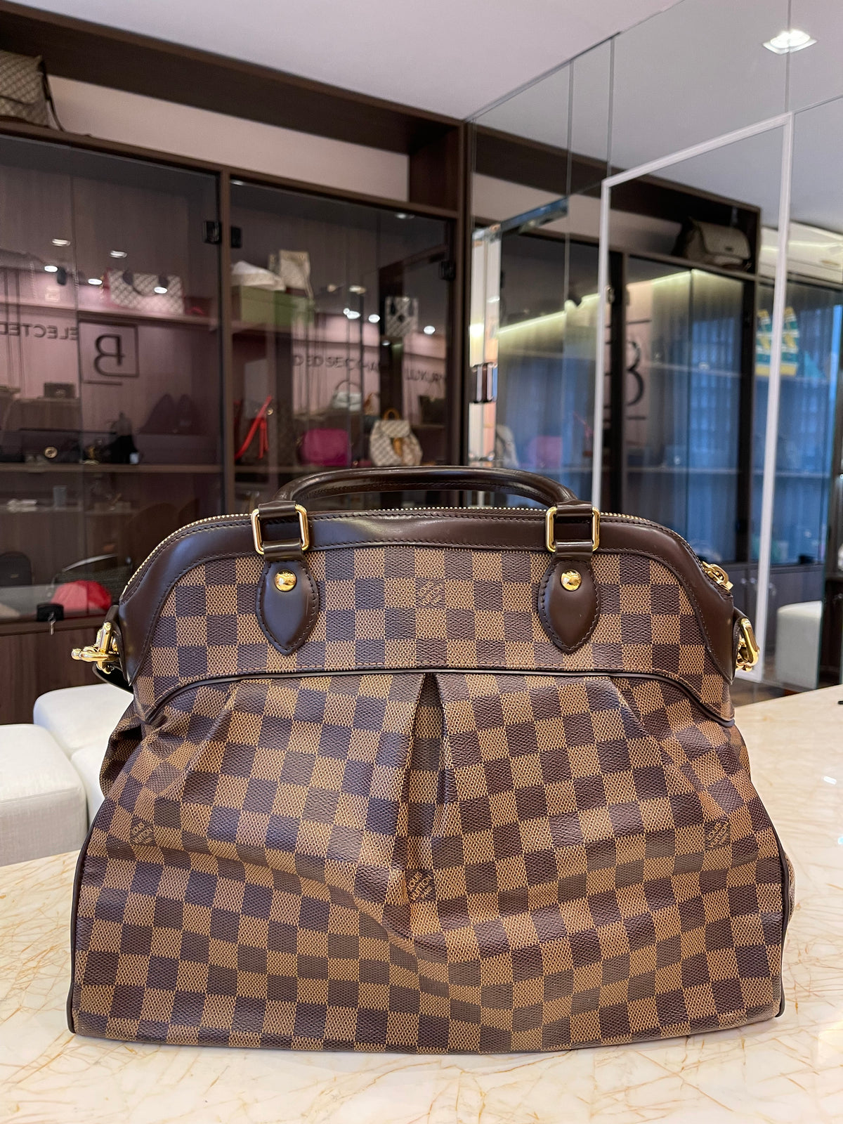 Louis Vuitton Trevi Damier Ebene GM