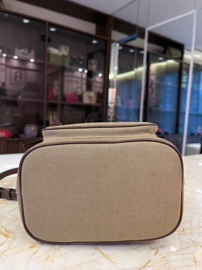 Prada Duet Logo Bucket Jacquard
