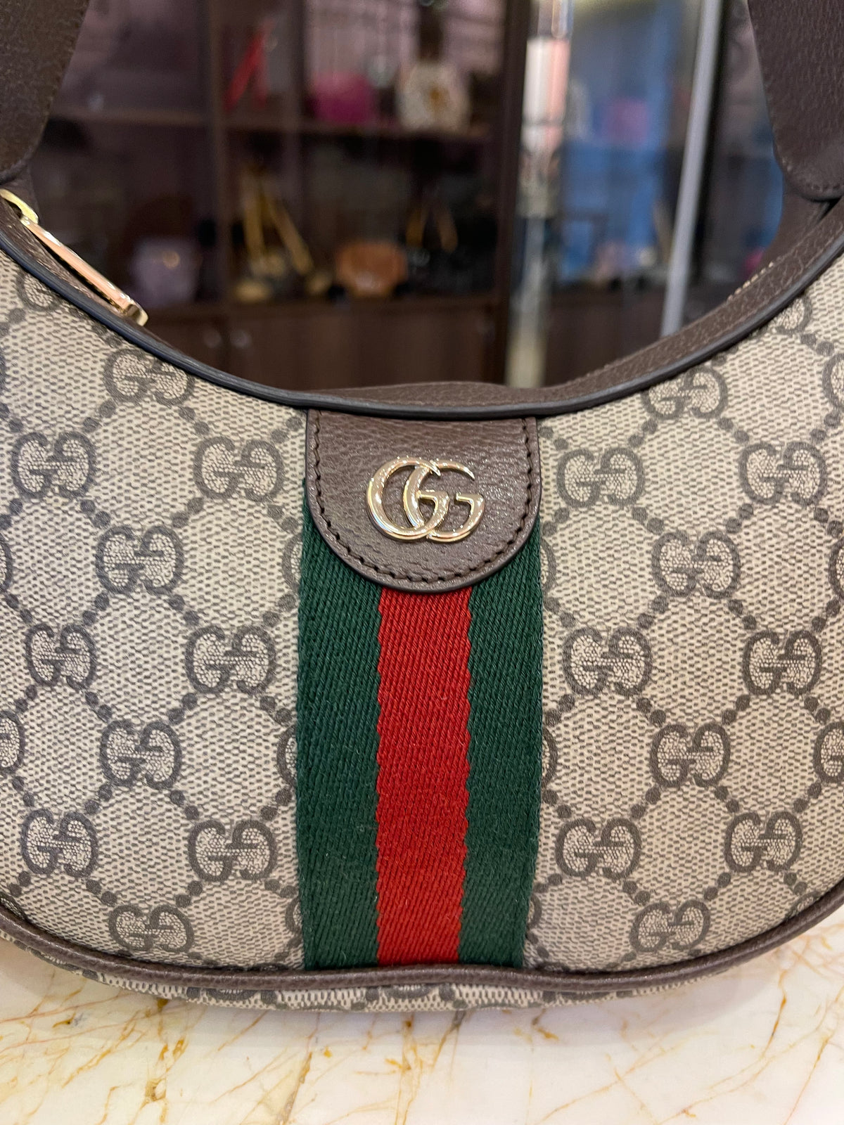 Gucci Ophidia Half Moon Monograma