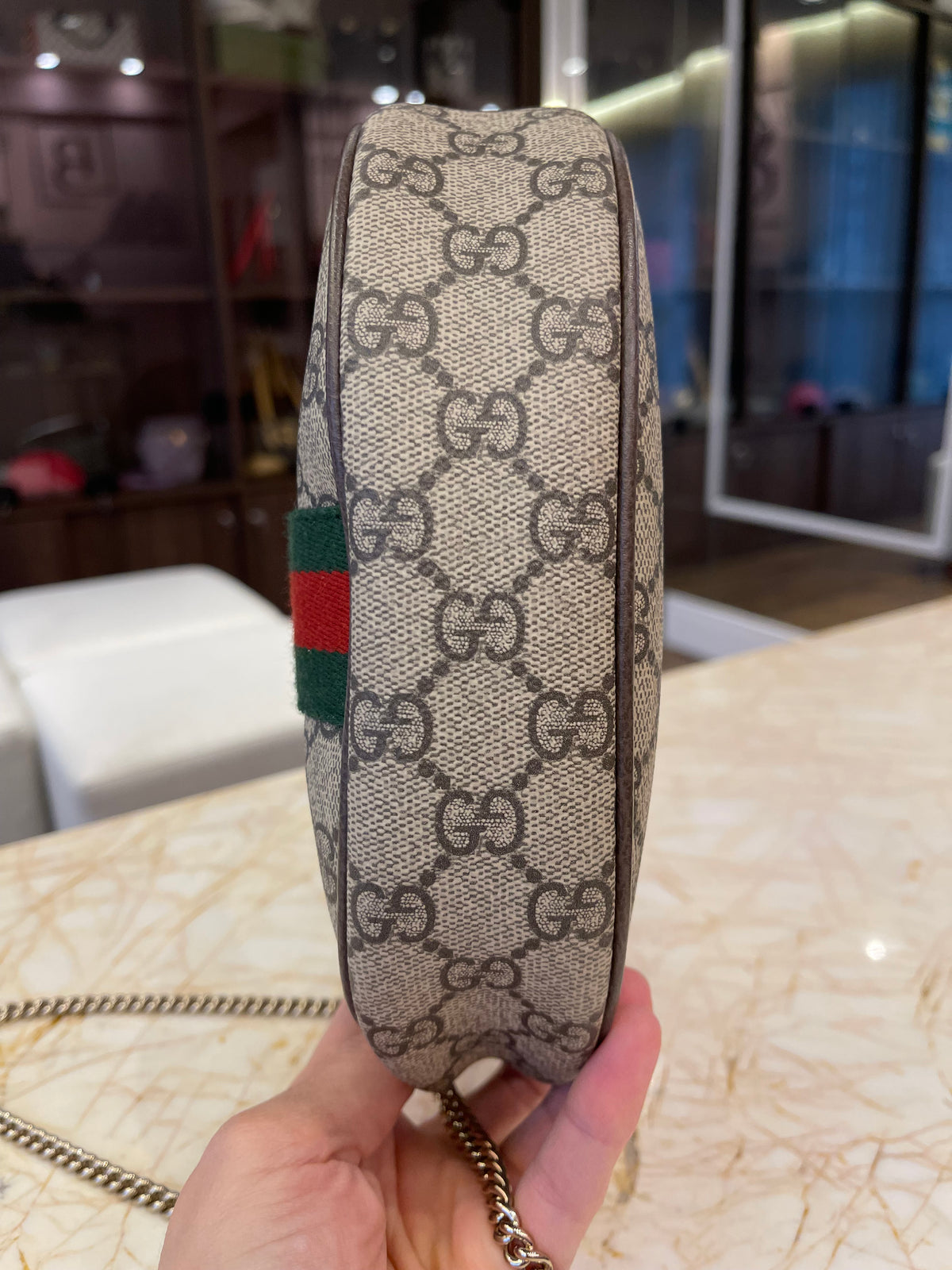 Gucci Ophidia Half Moon Monograma