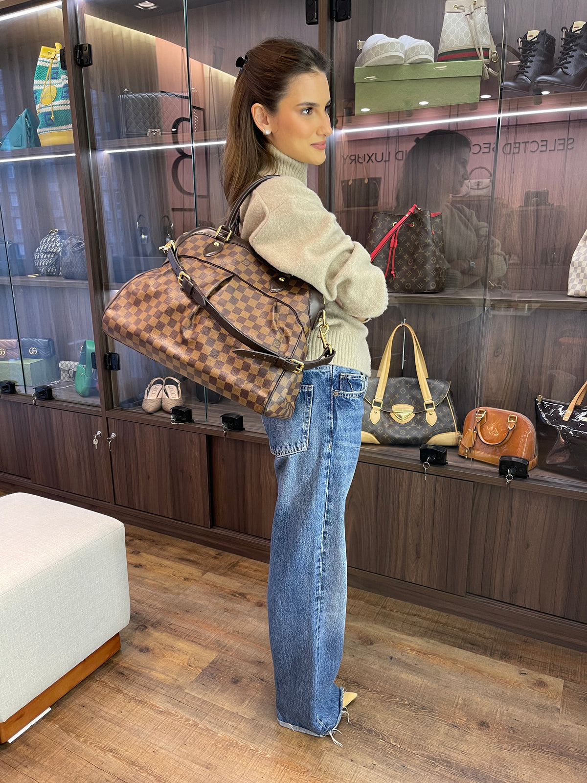 Louis Vuitton Trevi Damier Ebene GM