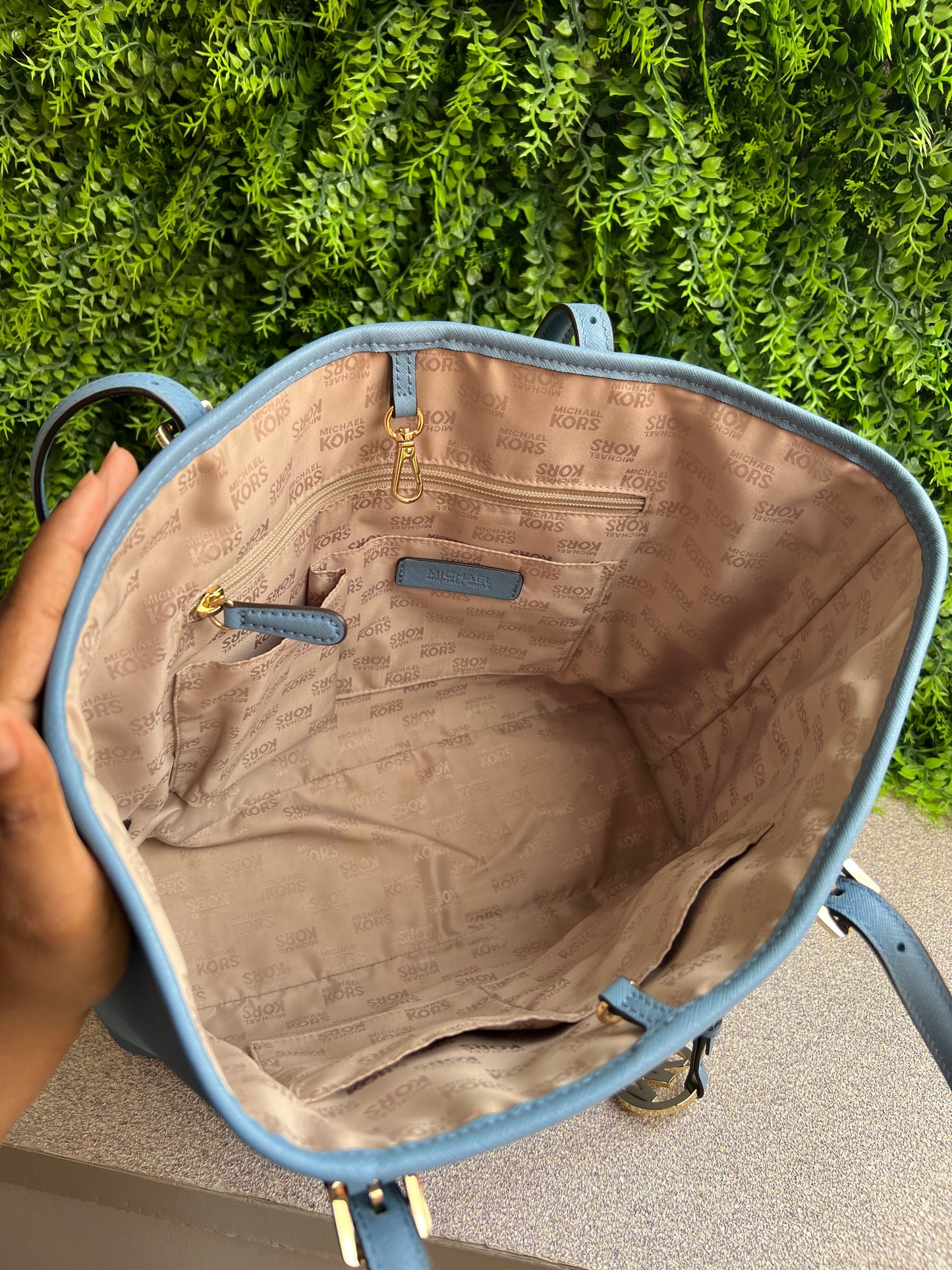 Michael Kors Tote azul