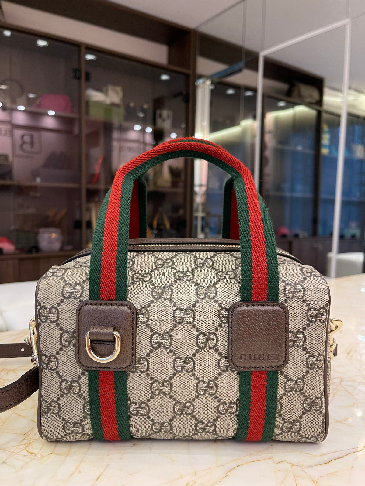 Gucci Mini GG Supreme Crossbody