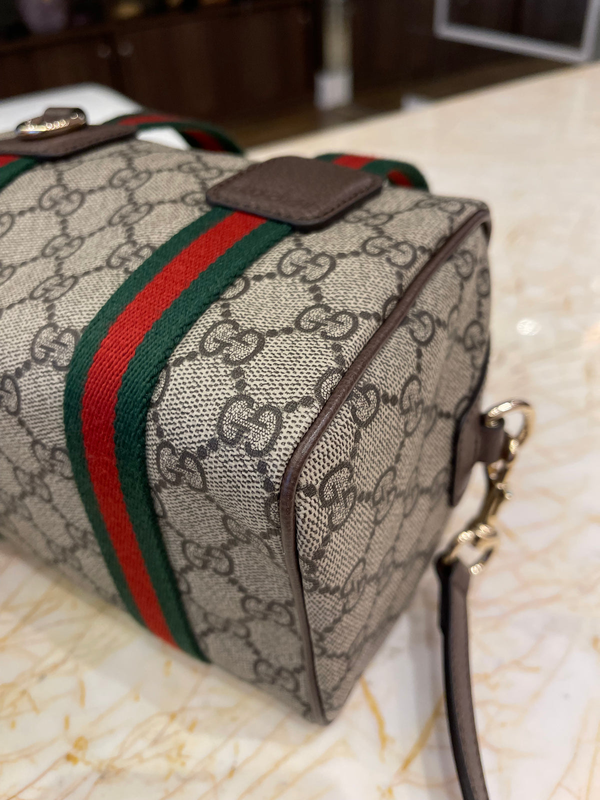 Gucci Mini GG Supreme Crossbody