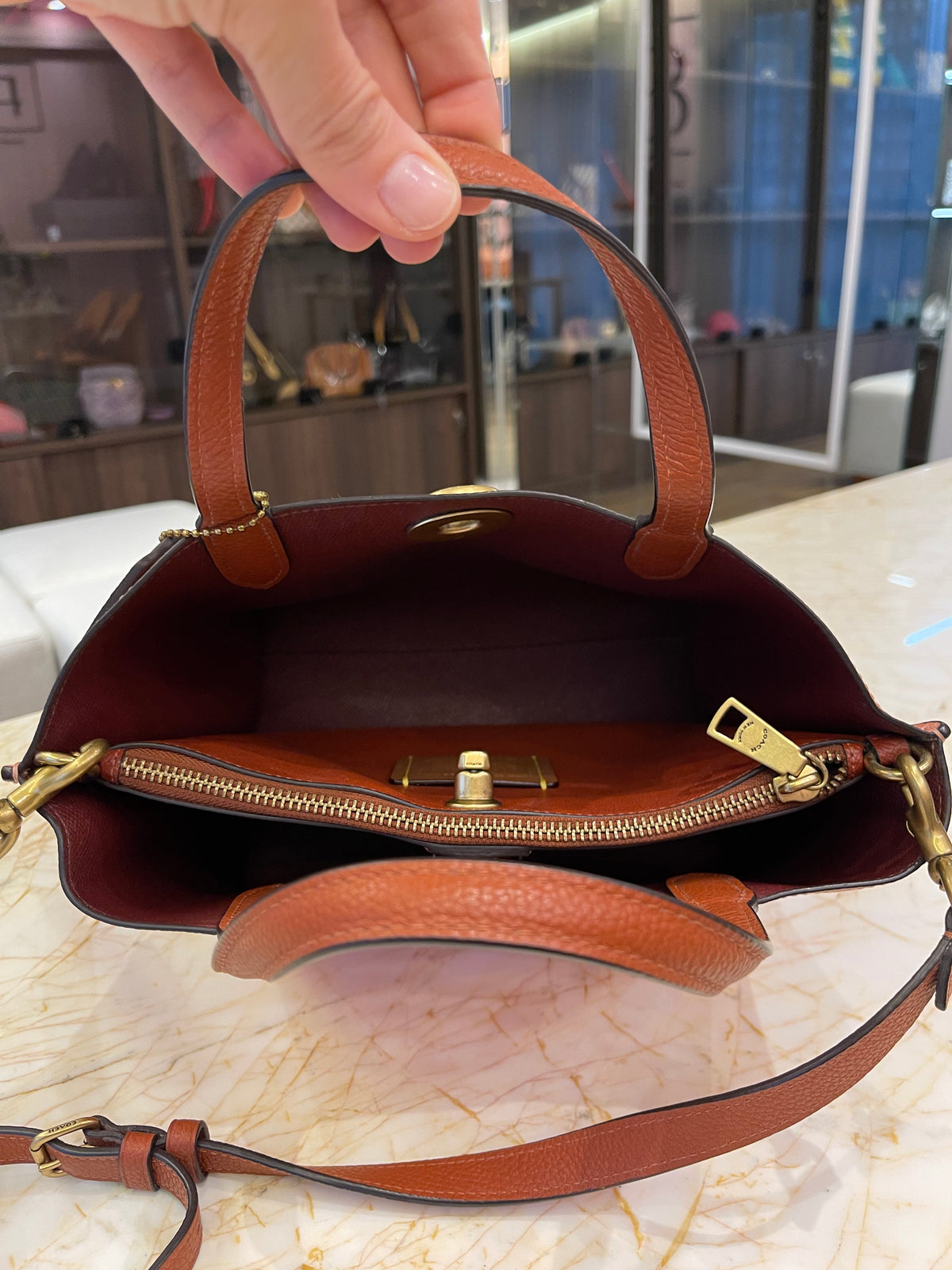 Coach Willow Tote 24