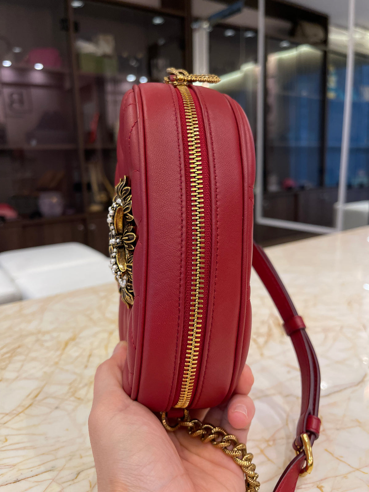 Dolce & Gabbana Devotion Heart Vermelha