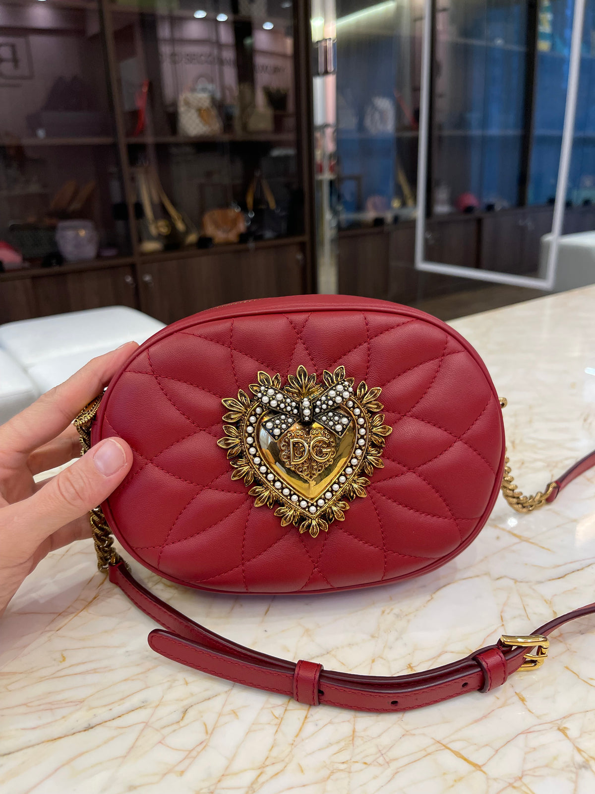 Dolce & Gabbana Devotion Heart Vermelha