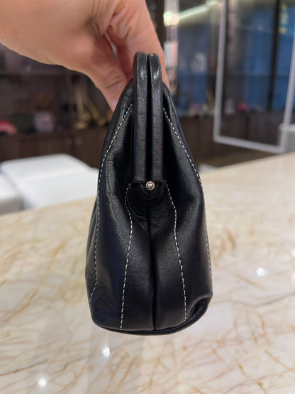 Clutch Chanel Mademoiselle Ligne Preta