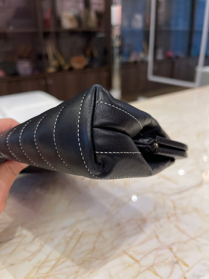 Clutch Chanel Mademoiselle Ligne Preta