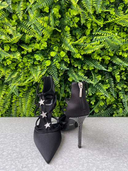 Sapato Christian Dior Satin Galaxy Heels