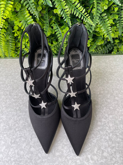 Sapato Christian Dior Satin Galaxy Heels