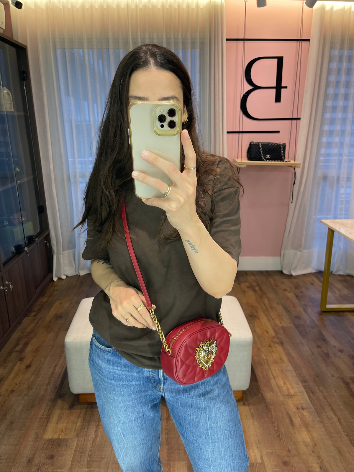 Dolce & Gabbana Devotion Heart Vermelha
