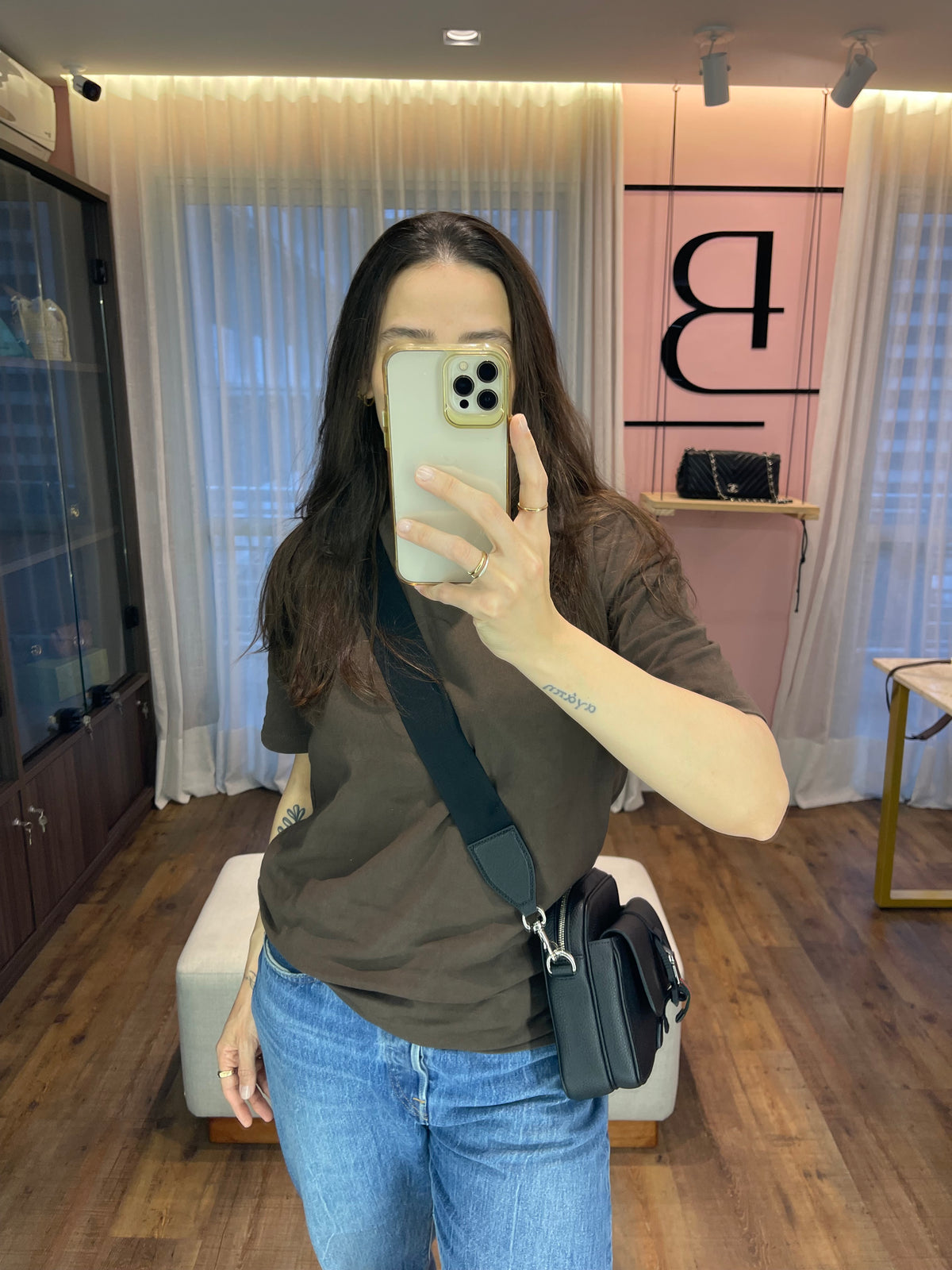 Gucci Web Stripe Messenger Small
